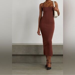 Nanushka Nyoka Knit MIDI Dress